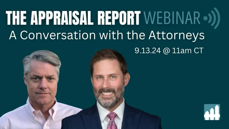 The appraisal report webinar